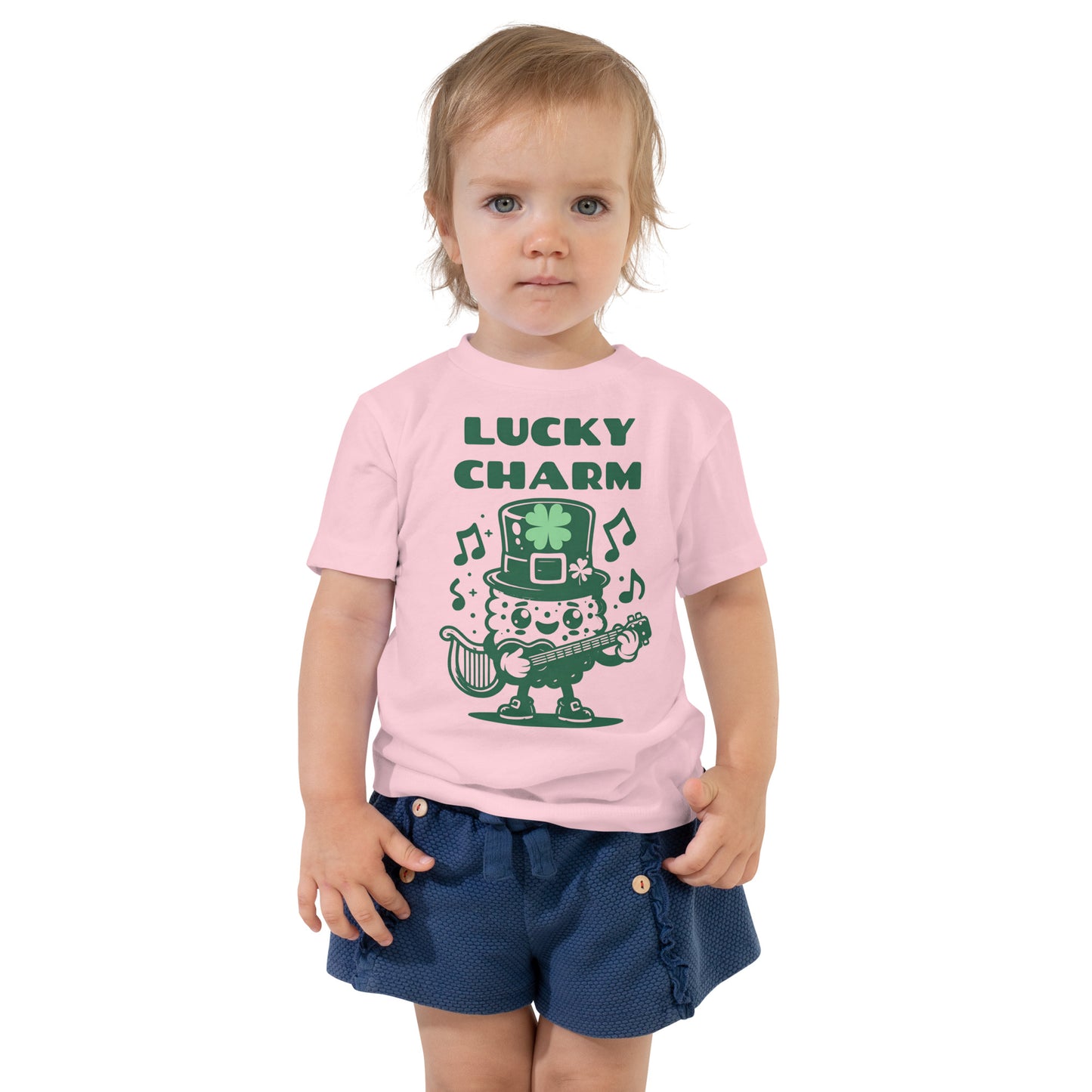 Lucky Charm St. Patrick's Day Toddler Short Sleeve Tee