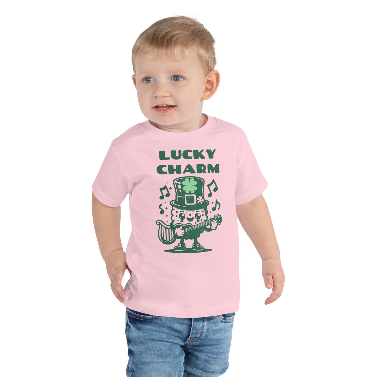 Lucky Charm St. Patrick's Day Toddler Short Sleeve Tee