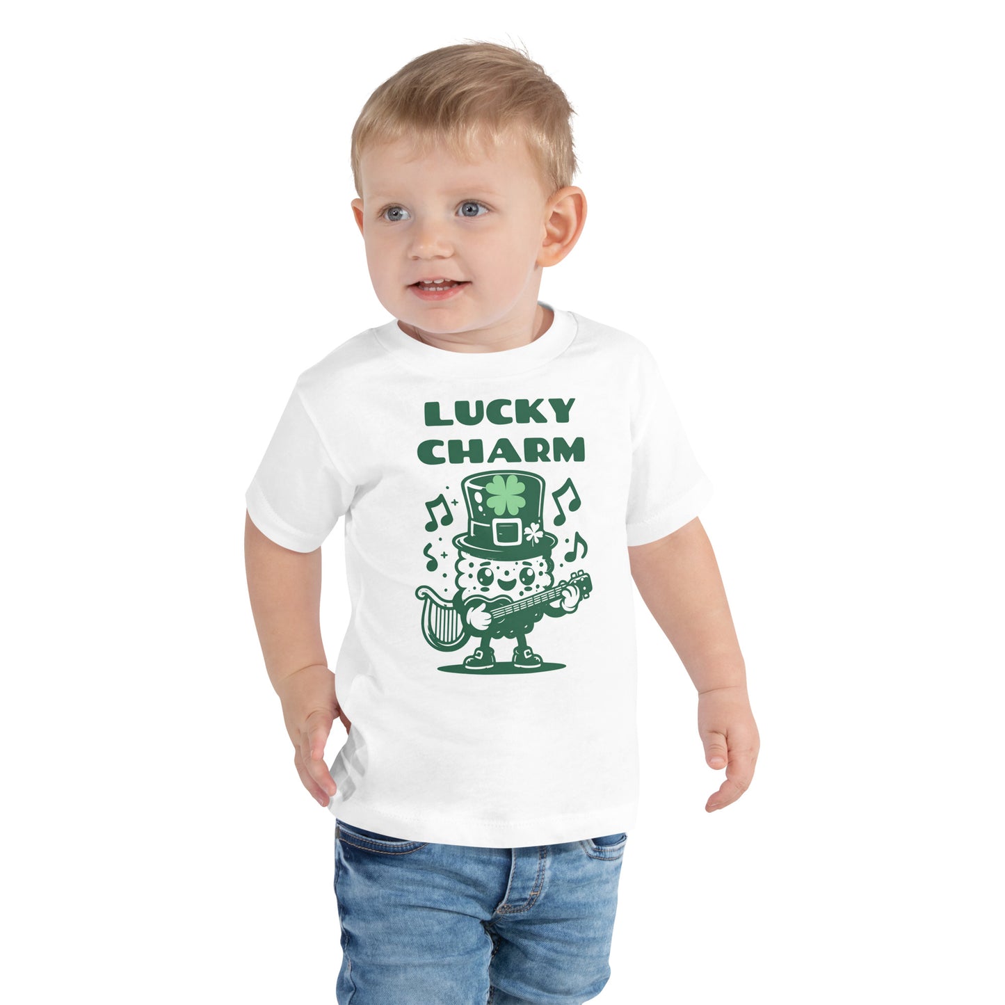 Lucky Charm St. Patrick's Day Toddler Short Sleeve Tee