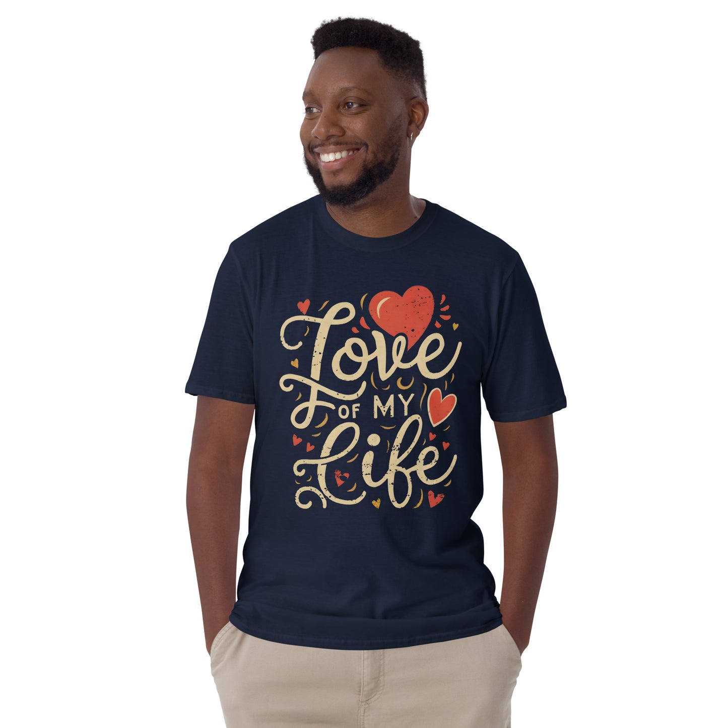 Love of My Life Valentine's Day Short-Sleeve Unisex T-Shirt