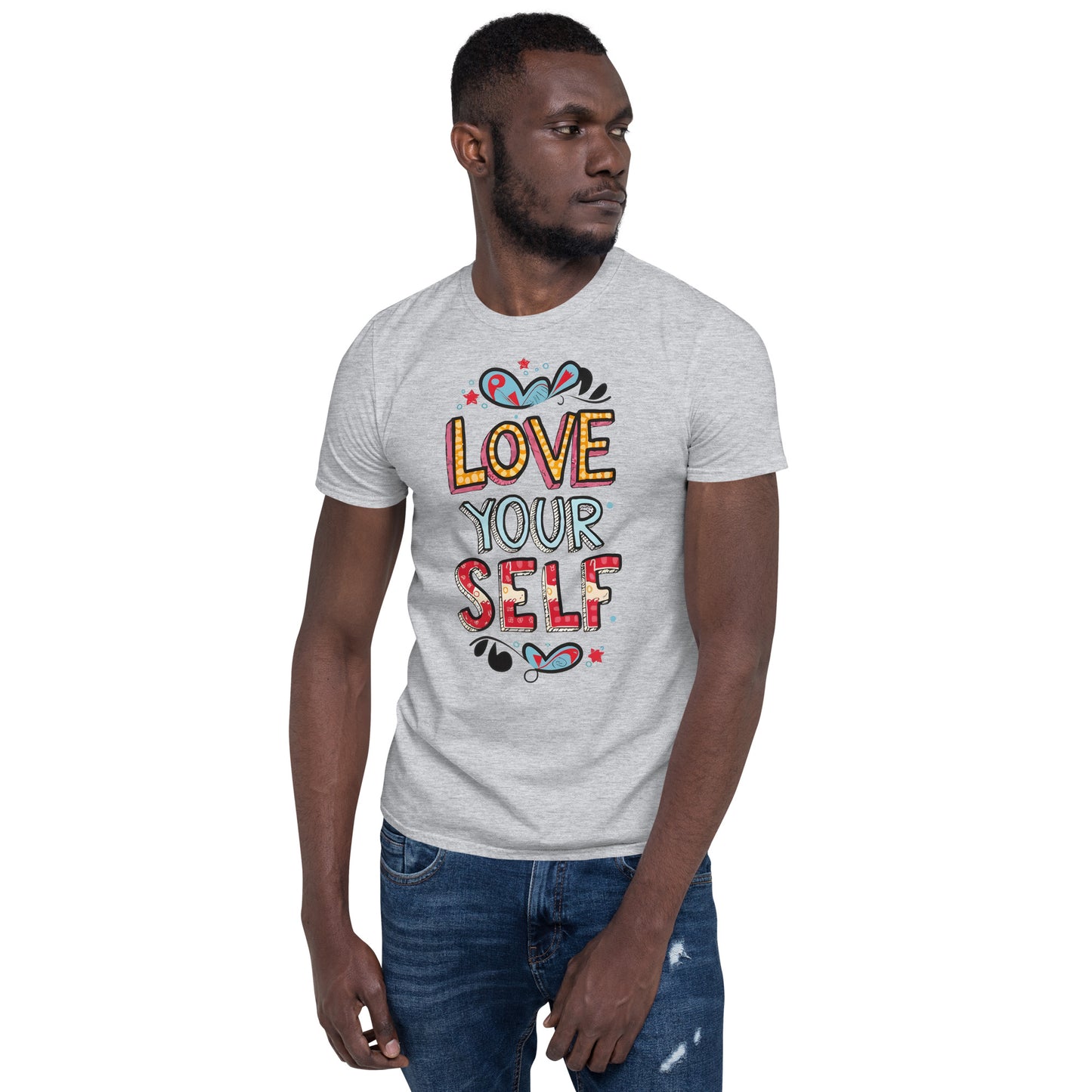 Love Yourself Valentine's Day Short-Sleeve Unisex T-Shirt