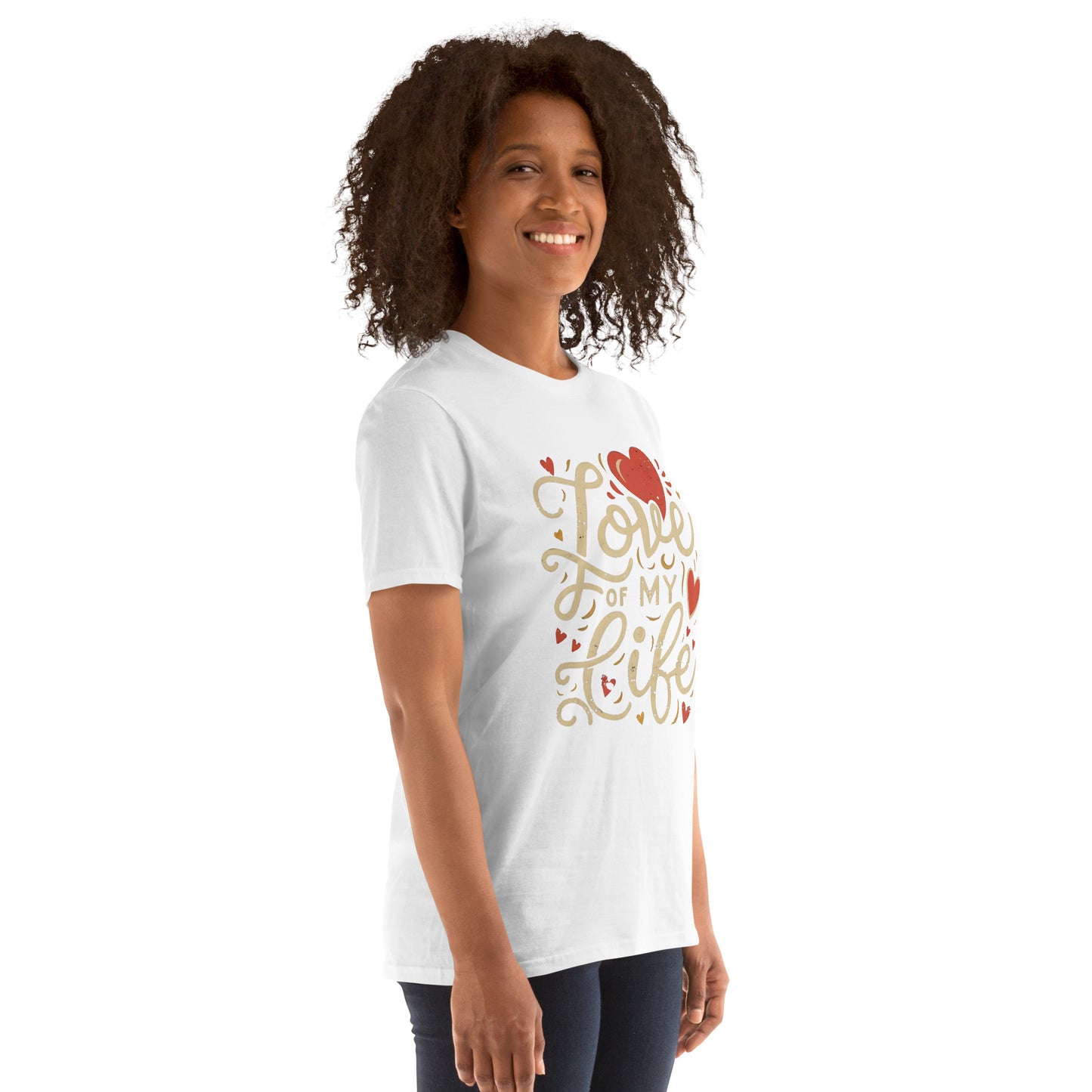 Love of My Life Valentine's Day Short-Sleeve Unisex T-Shirt