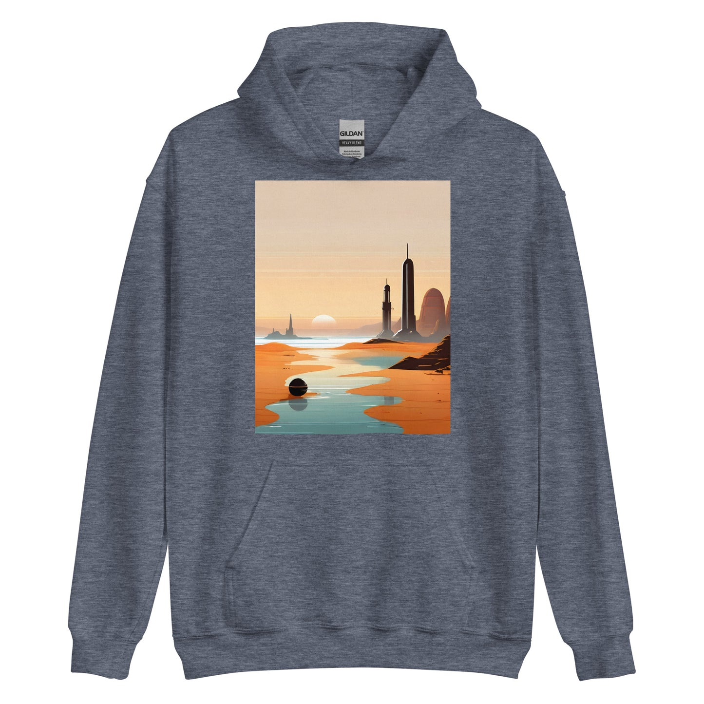 Sunrise on a Desert Planet in a Galaxy Far Away Unisex Hoodie