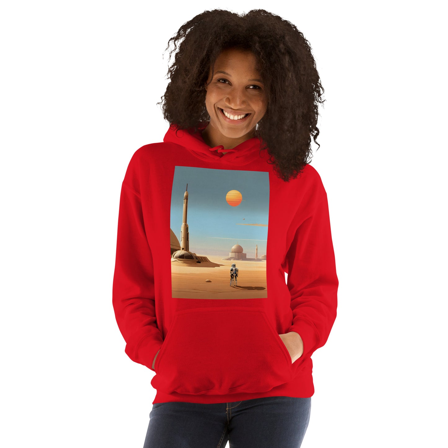 Lone Survivor on a Desert Planet in a Galaxy Far Away Unisex Hoodie