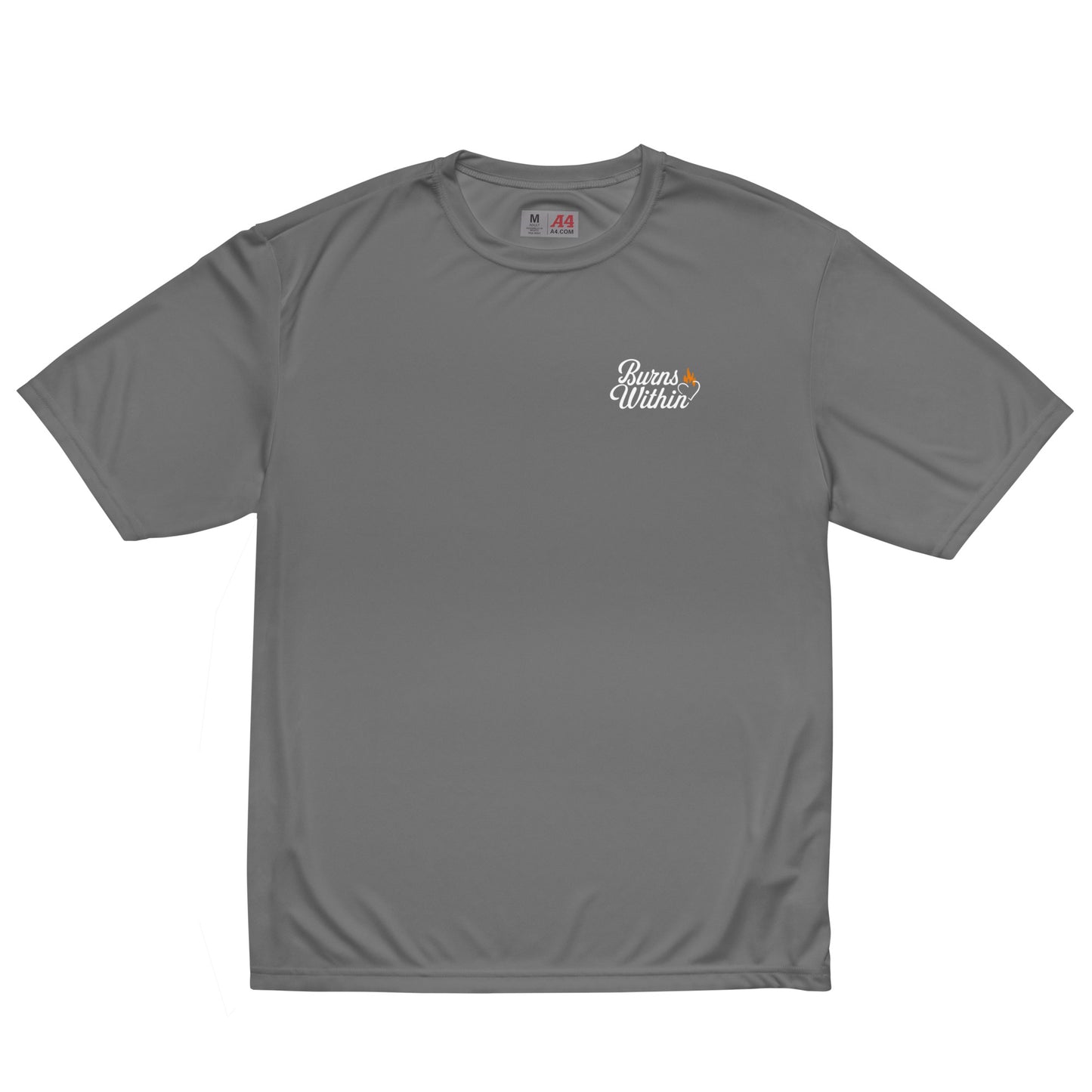 Health is Wealth Gym Unisex performance crew neck t-shirt