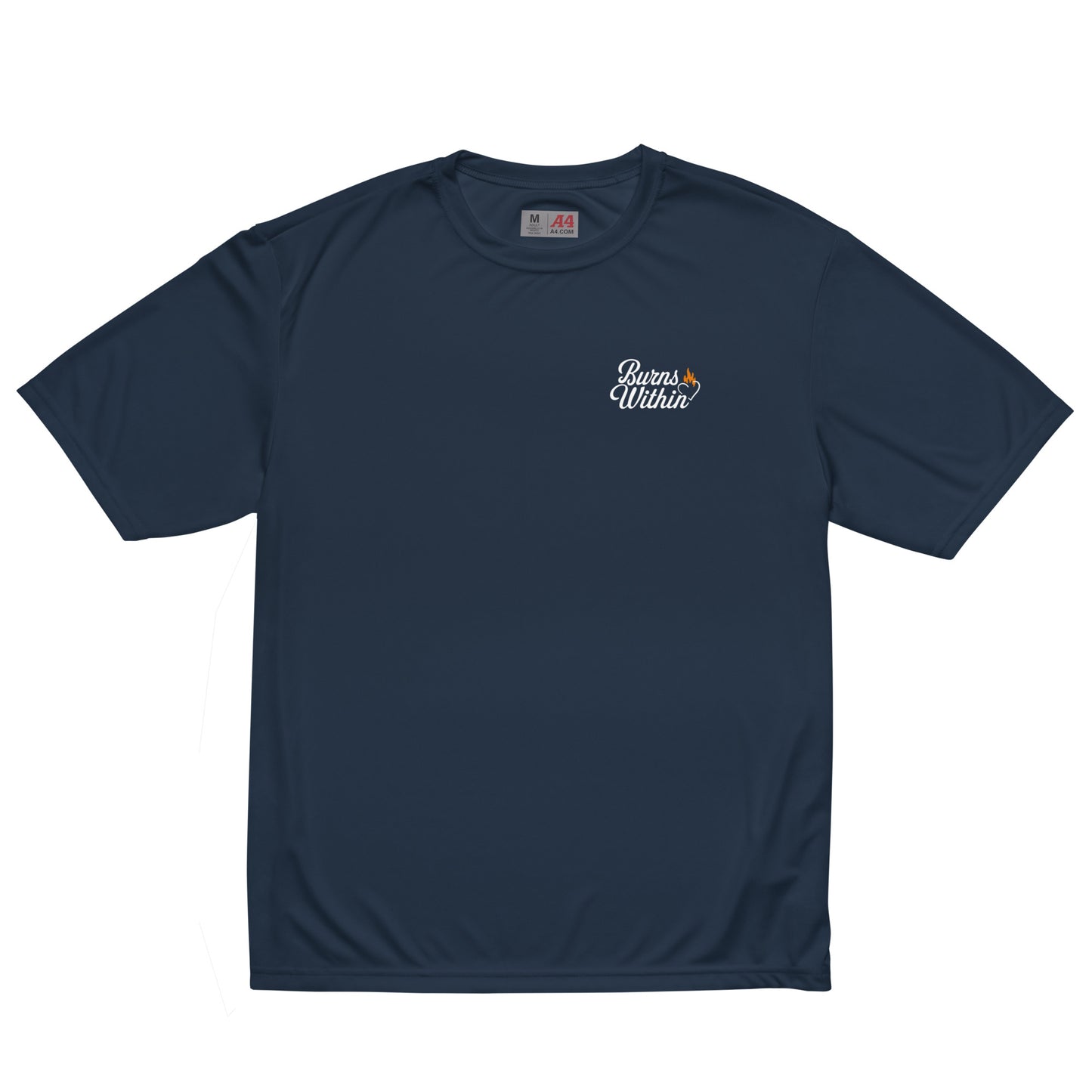 Health is Wealth Gym Unisex performance crew neck t-shirt