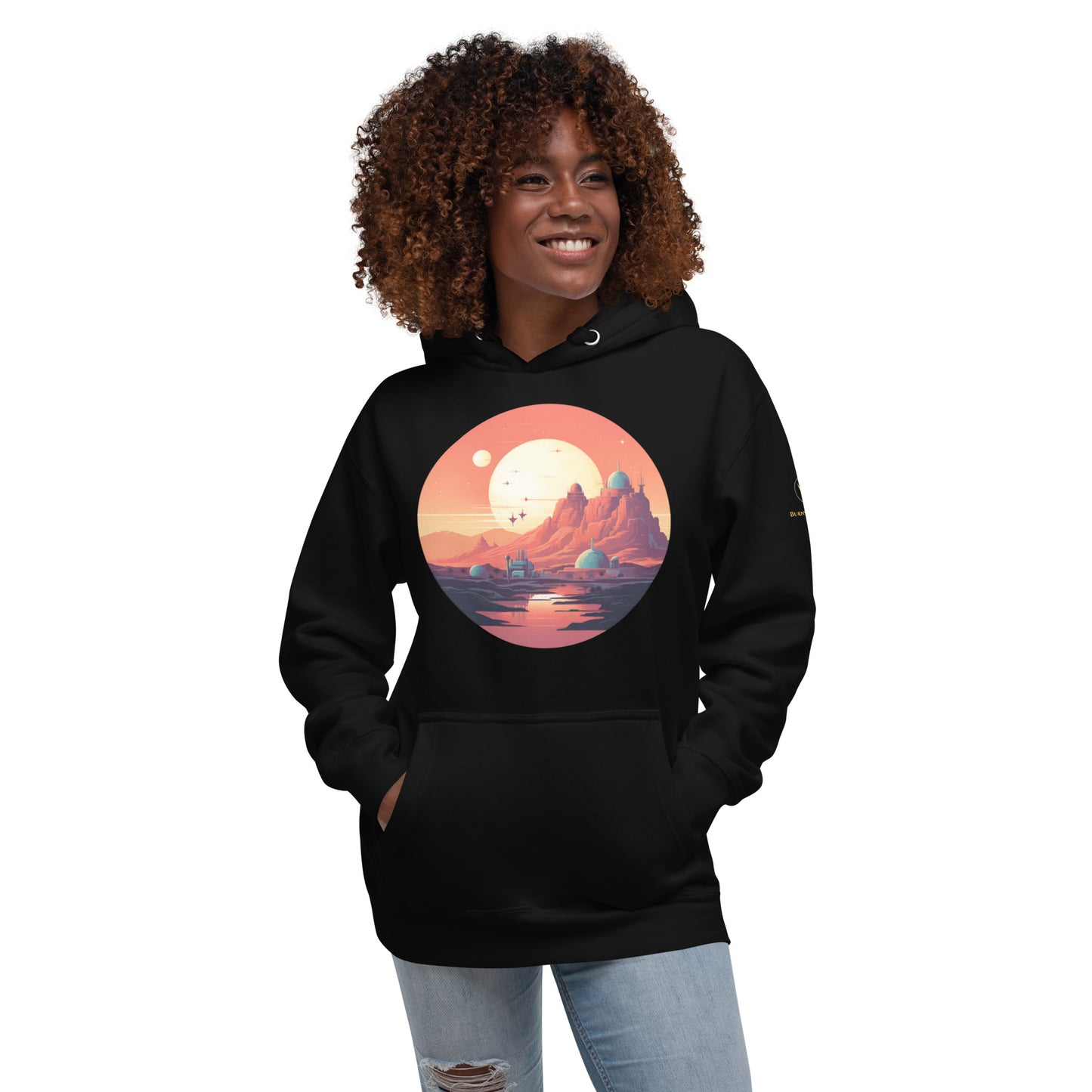 Desert Planet in a Far Away Galaxy Unisex Hoodie Var3