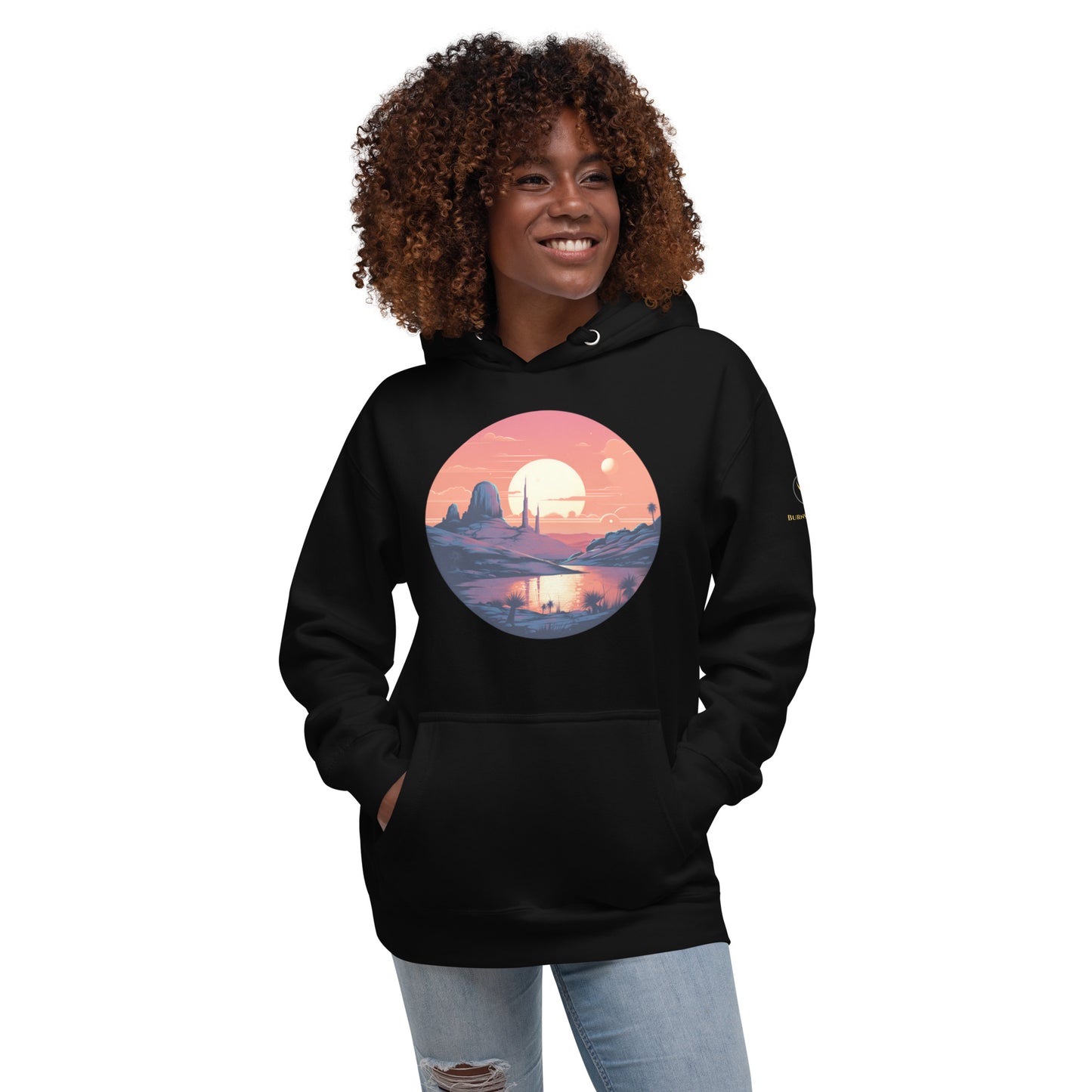 Desert Planet in a Galaxy Far Away Unisex Hoodie Var2