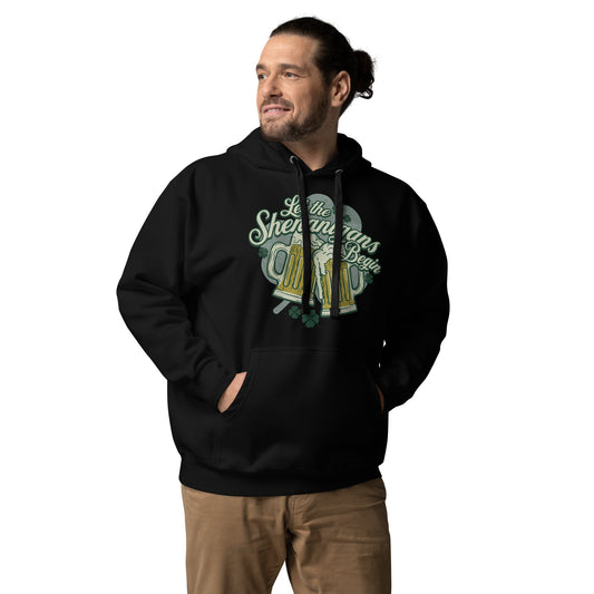 Let The Shenanigans Begin St. Patrick's Day Unisex Unisex Hoodie