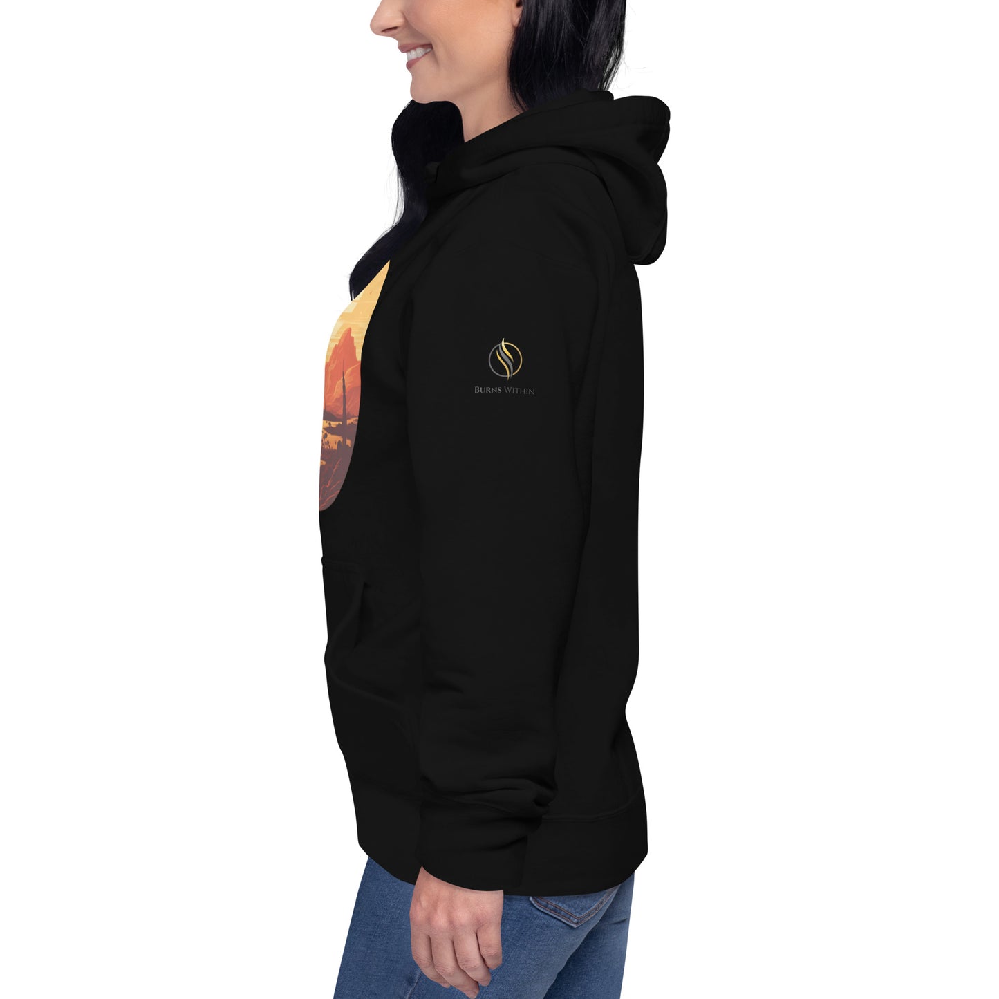 Desert Planet in a Far Away Galaxy Unisex Hoodie Var4