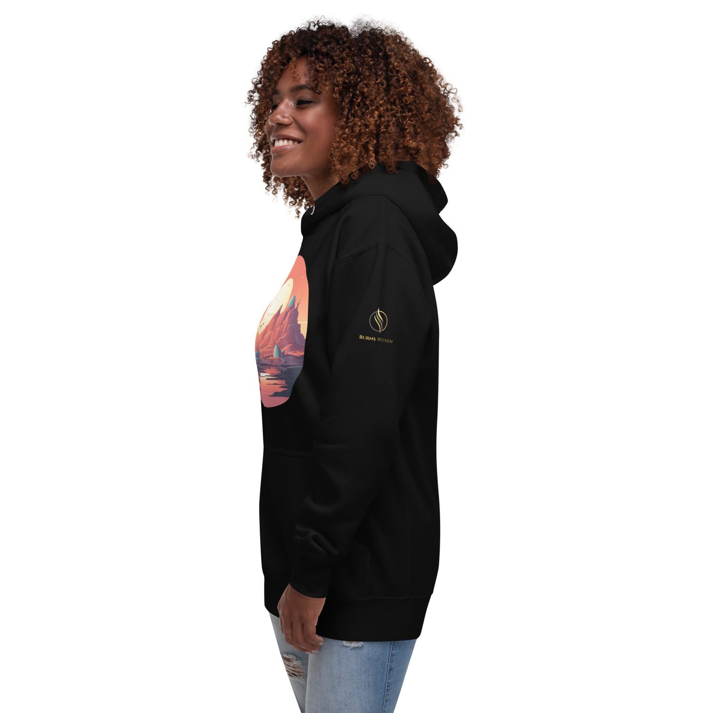 Desert Planet in a Far Away Galaxy Unisex Hoodie Var3