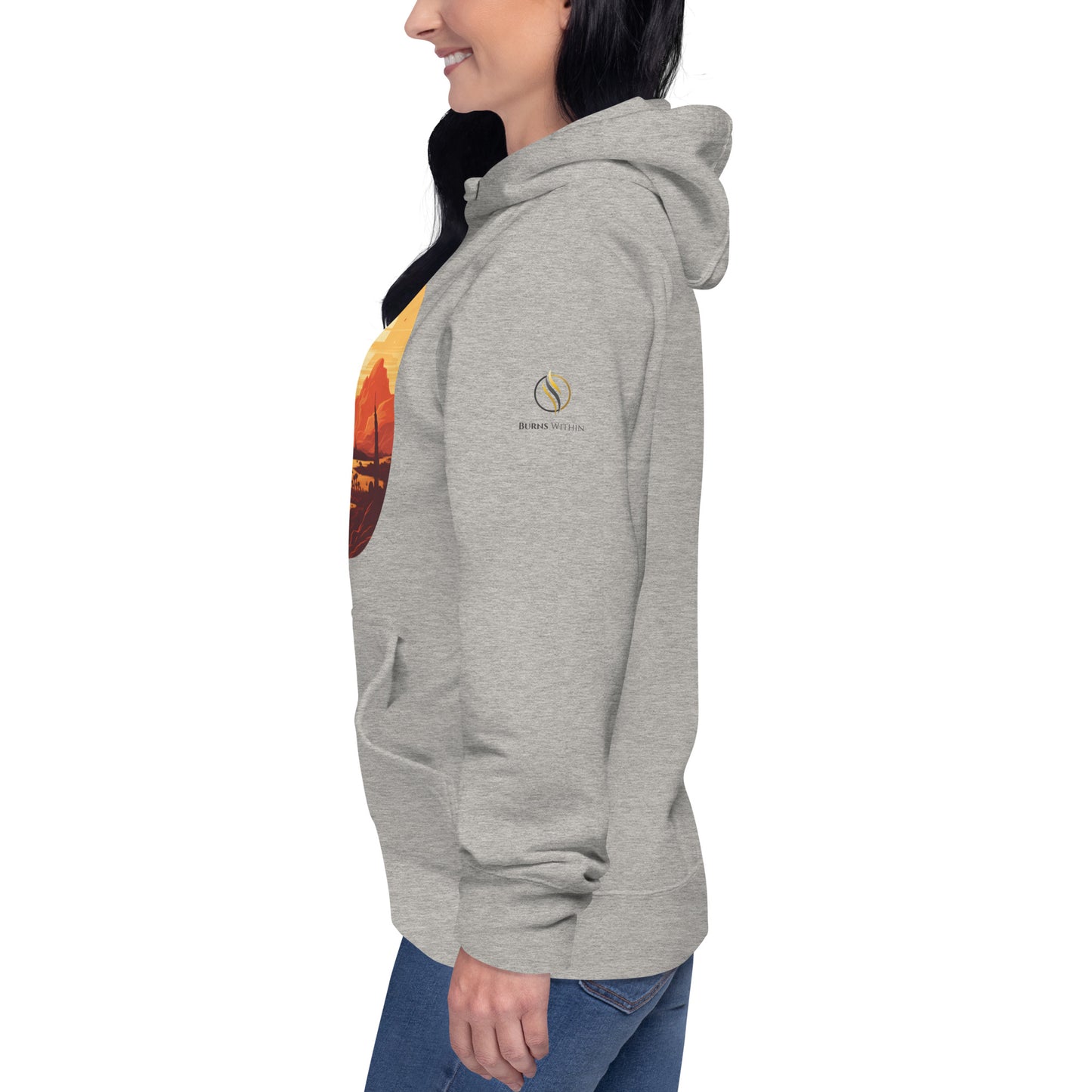 Desert Planet in a Far Away Galaxy Unisex Hoodie Var4