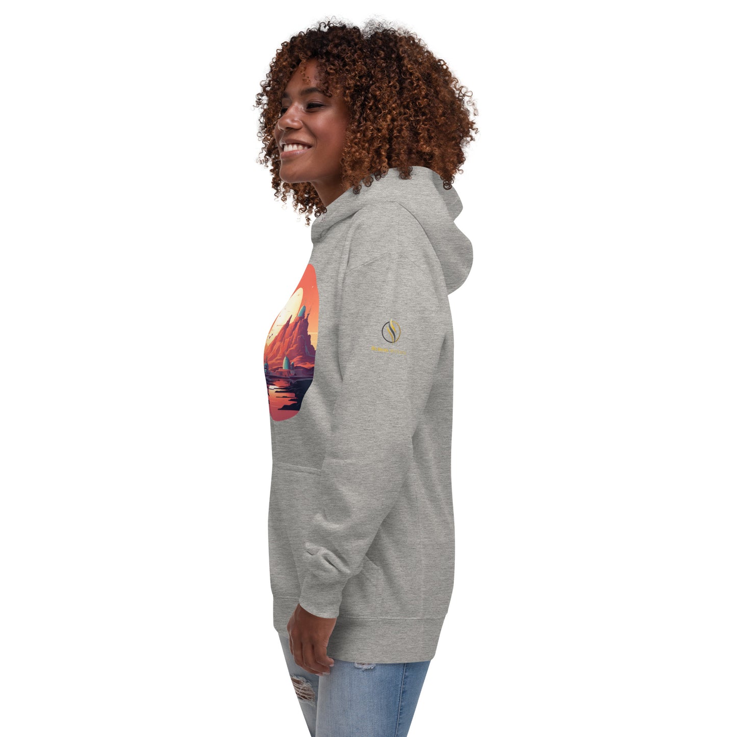 Desert Planet in a Far Away Galaxy Unisex Hoodie Var3