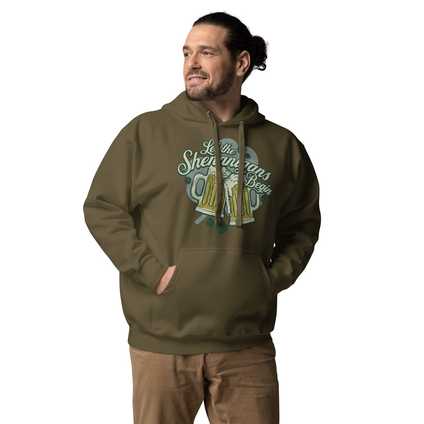 Let The Shenanigans Begin St. Patrick's Day Unisex Unisex Hoodie