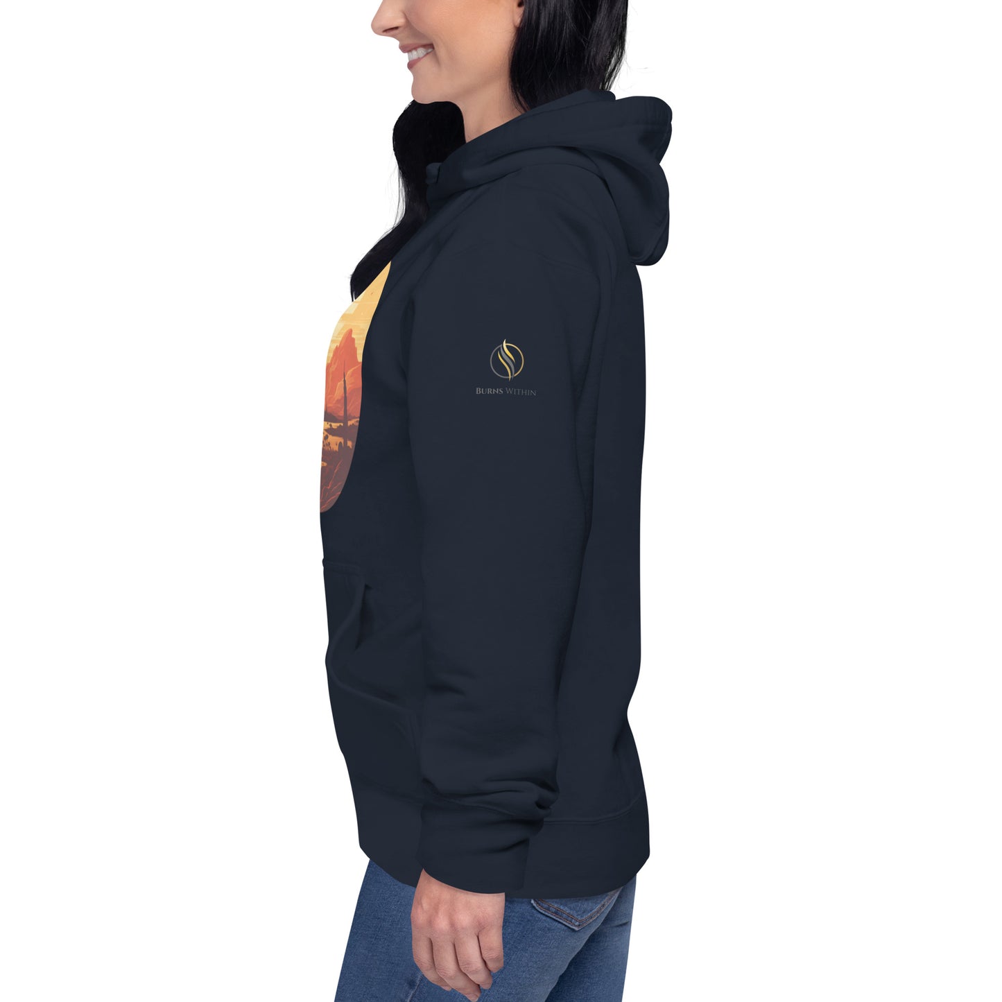 Desert Planet in a Far Away Galaxy Unisex Hoodie Var4