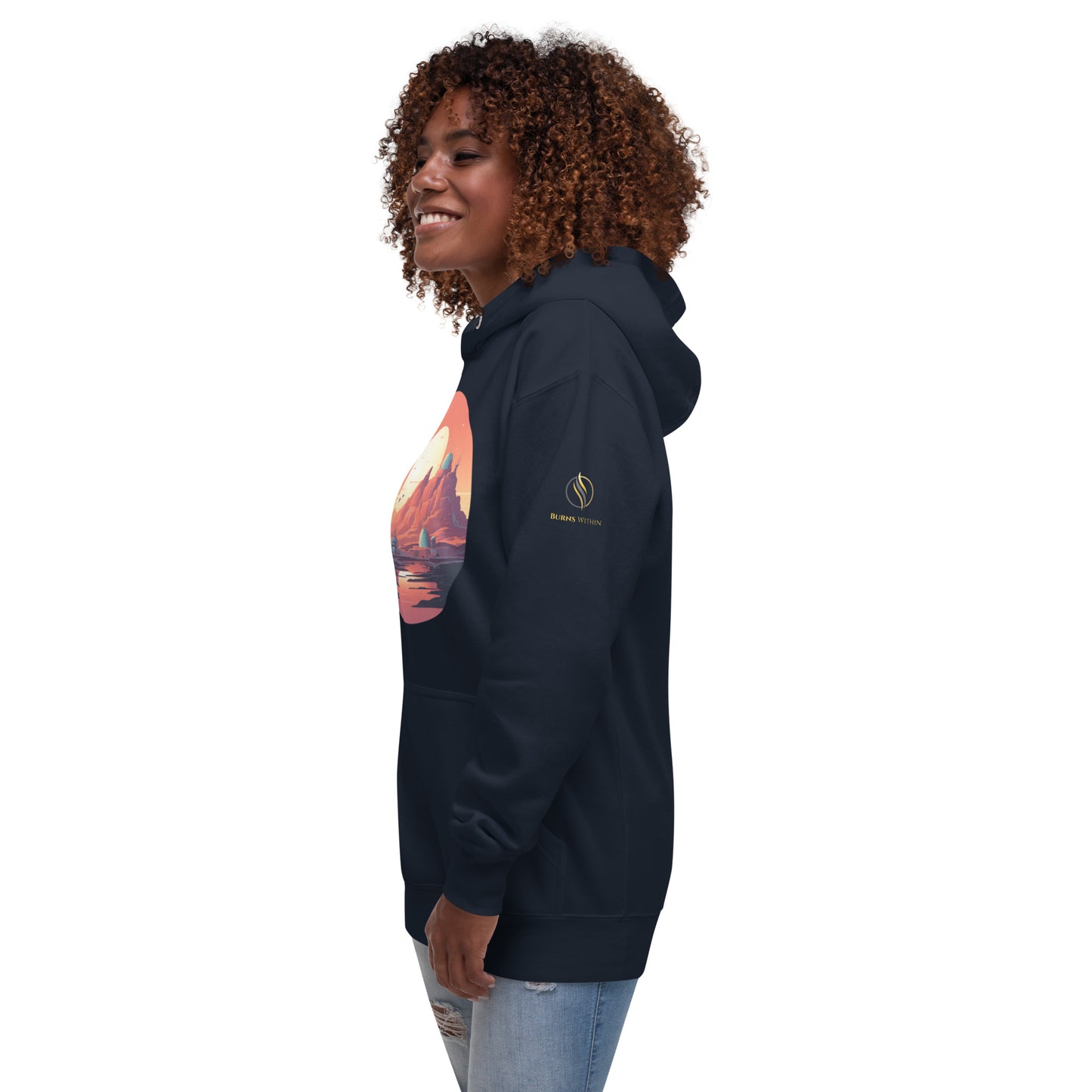 Desert Planet in a Far Away Galaxy Unisex Hoodie Var3