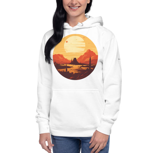 Desert Planet in a Far Away Galaxy Unisex Hoodie Var4