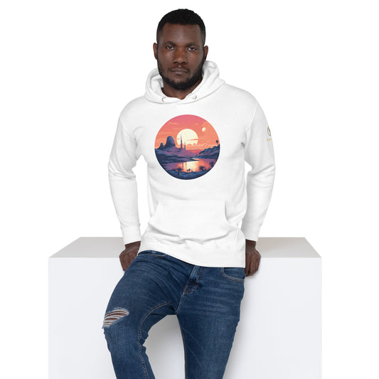 Desert Planet in a Galaxy Far Away Unisex Hoodie Var2