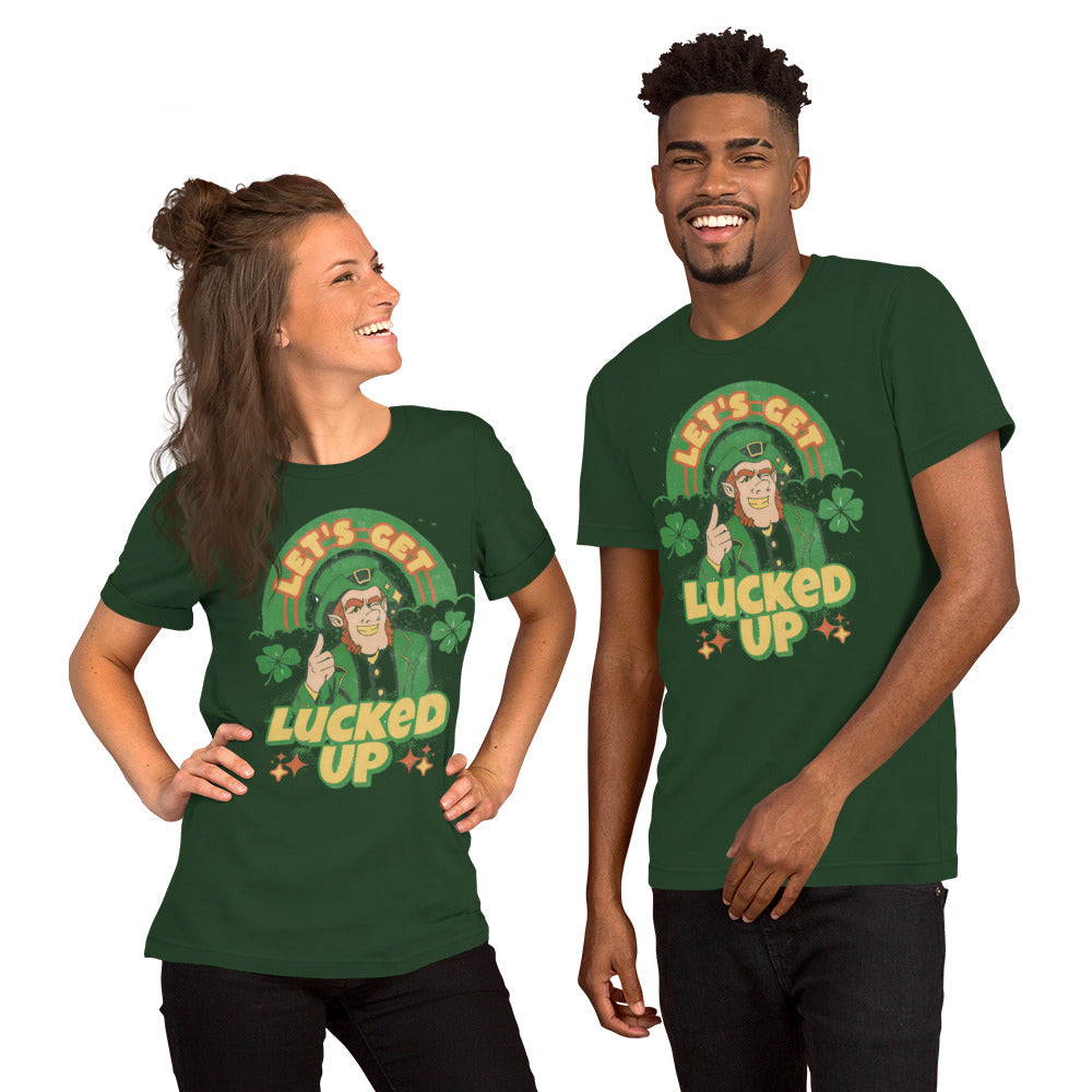 Let's Get Lucked Up St. Patrick's Day Unisex t-shirt