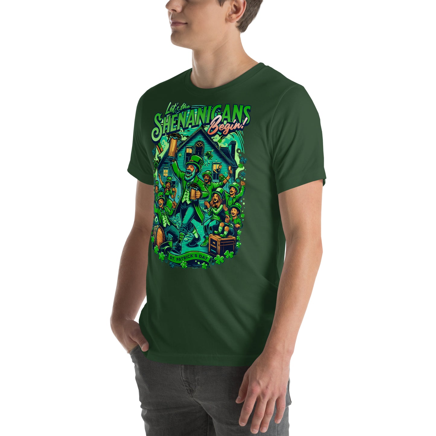 Let The Shenanigans Begin St. Patrick's Day Unisex T-Shirt