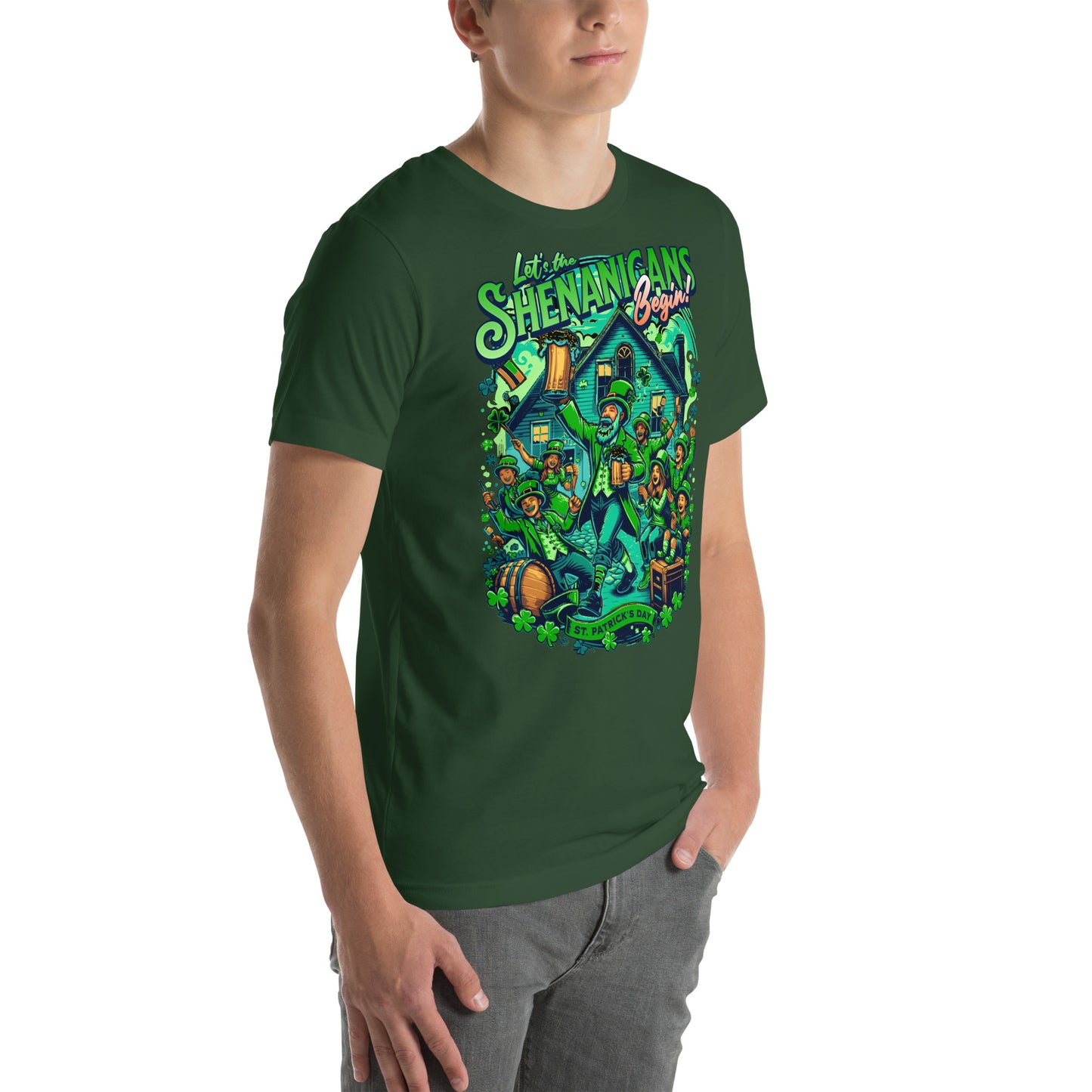 Let The Shenanigans Begin St. Patrick's Day Unisex T-Shirt