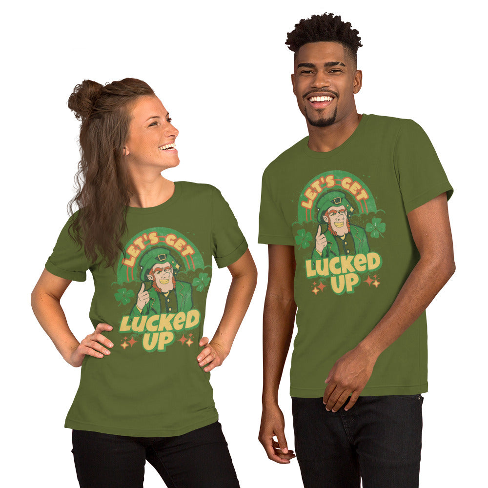 Let's Get Lucked Up St. Patrick's Day Unisex t-shirt