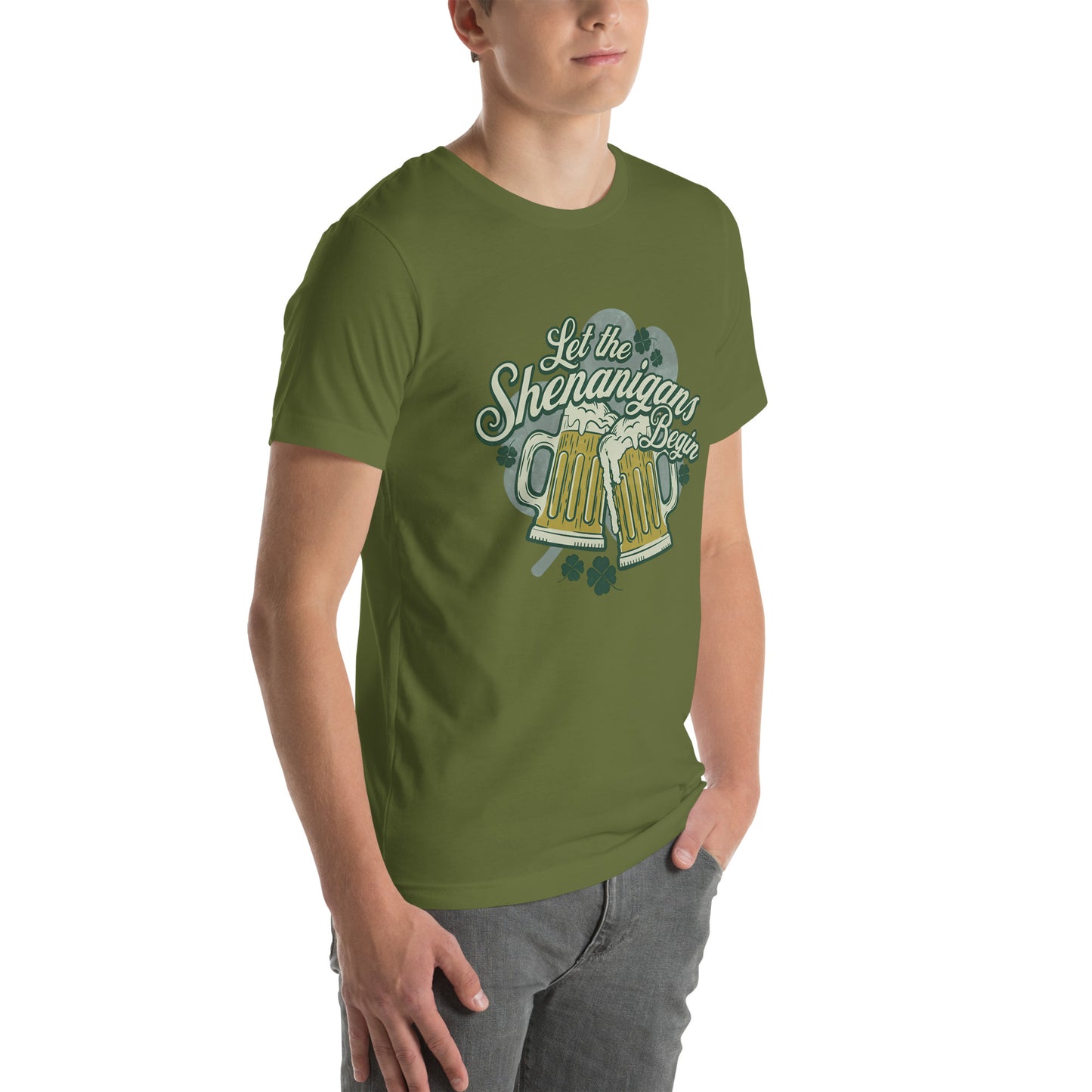 Let The Shenanigans Begin St. Patrick's Day Unisex Unisex t-shirt