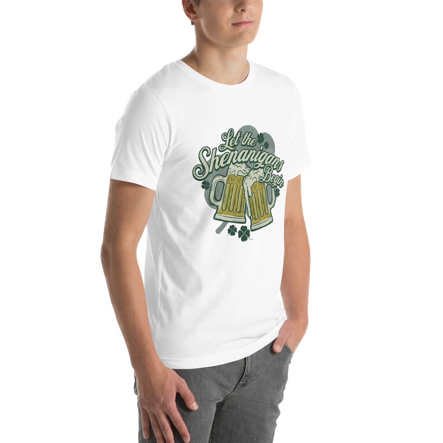 Let The Shenanigans Begin St. Patrick's Day Unisex Unisex t-shirt