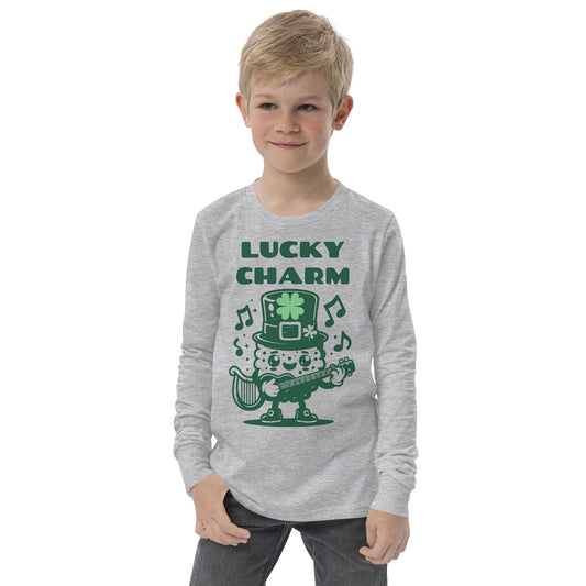 Lucky Charm St. Patrick's Day Youth long sleeve tee